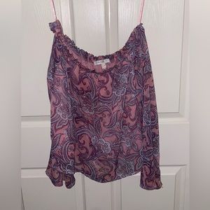 Love Fire Pink Crop Top